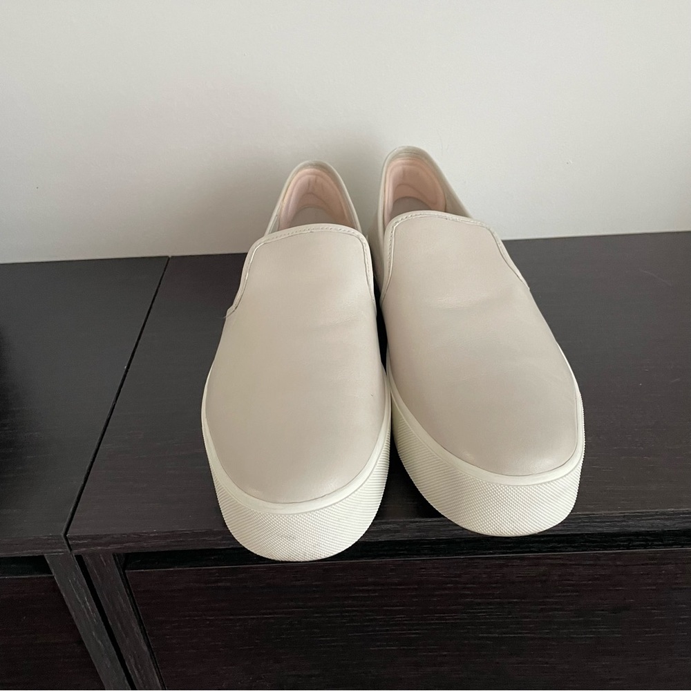 Vince leather slip on
